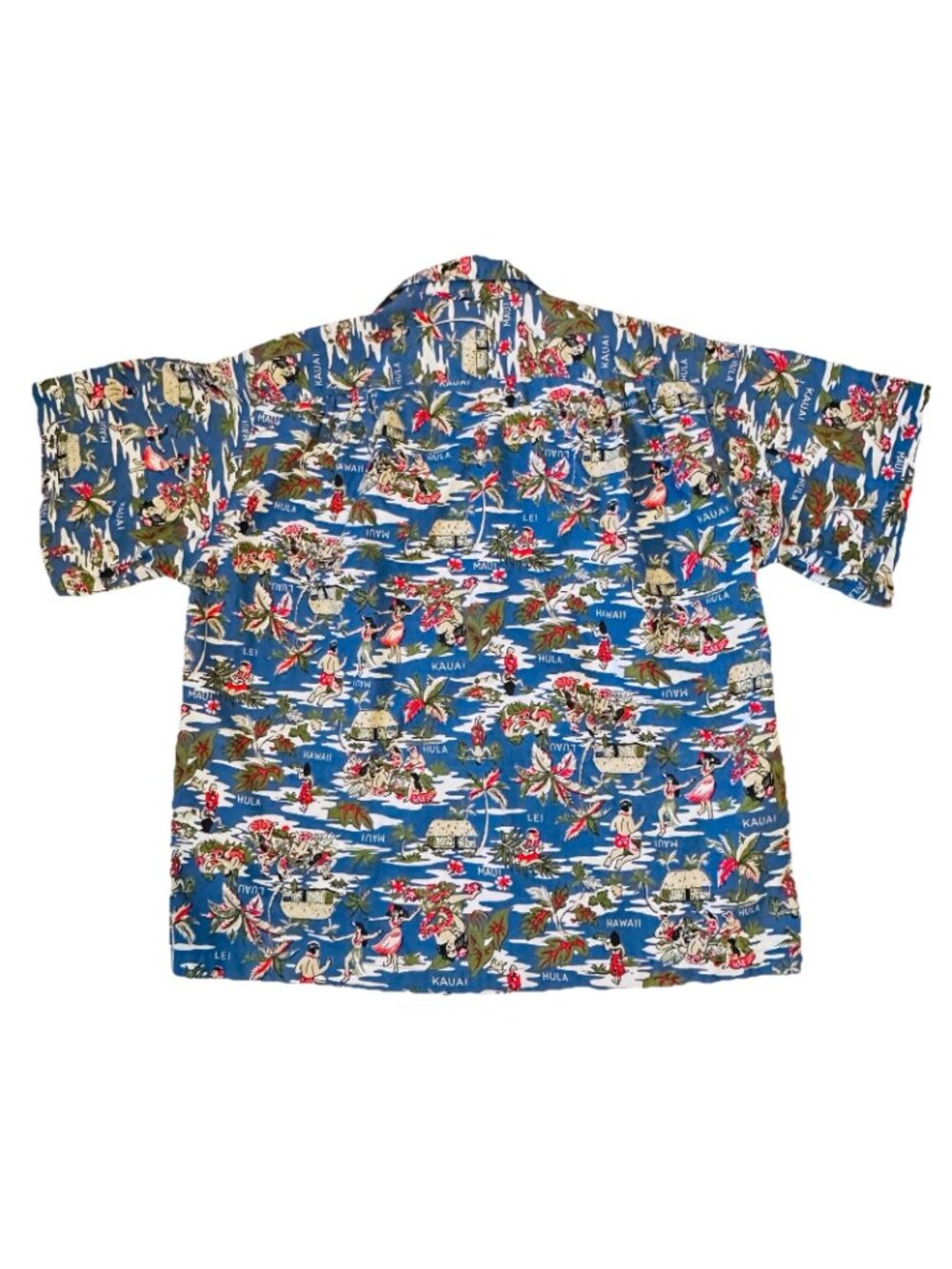 Canoe Clothing Vintage Hawaii Aloha Shirt Kauai Maui Luau Lei Hula Small - Picture 3 of 13